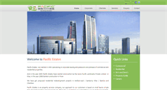 Desktop Screenshot of pacificestates.com
